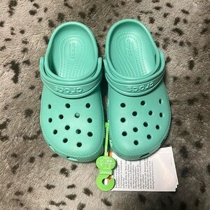 Crocs kids size c11 color jade stone brand new